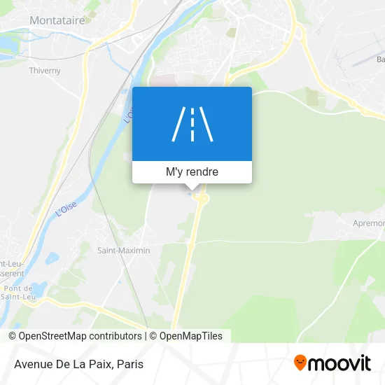 Avenue De La Paix plan