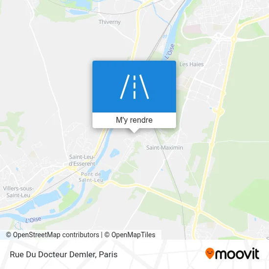 Rue Du Docteur Demler plan