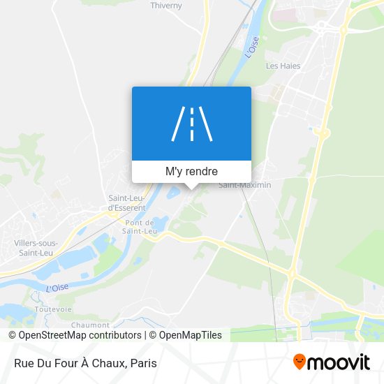Rue Du Four À Chaux plan