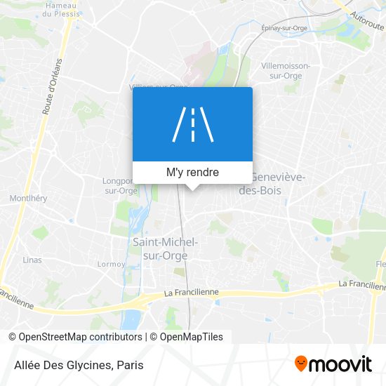 Allée Des Glycines plan