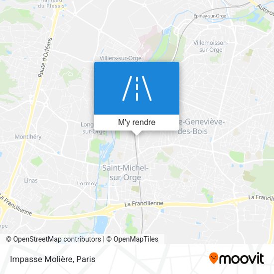 Impasse Molière plan