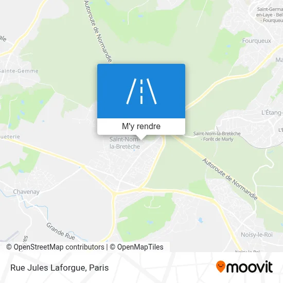 Rue Jules Laforgue plan