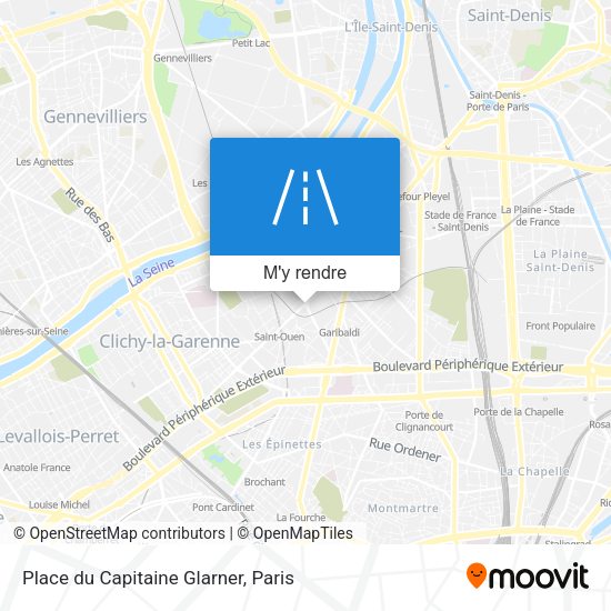 Place du Capitaine Glarner plan