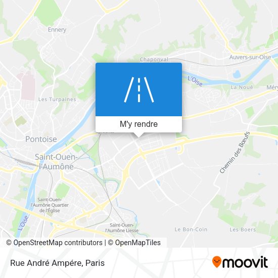 Rue André Ampére plan