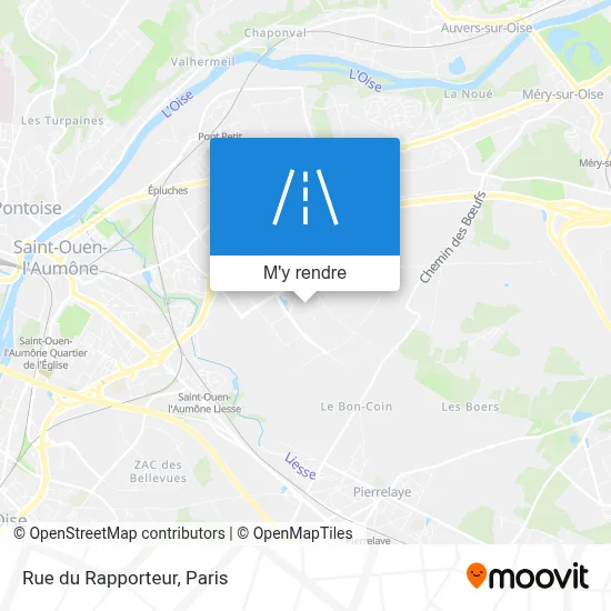 Rue du Rapporteur plan