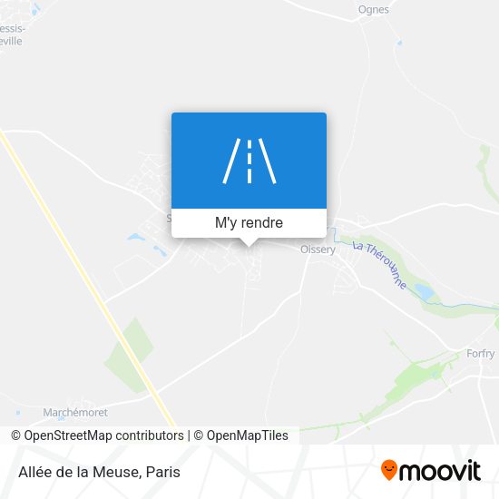 Allée de la Meuse plan