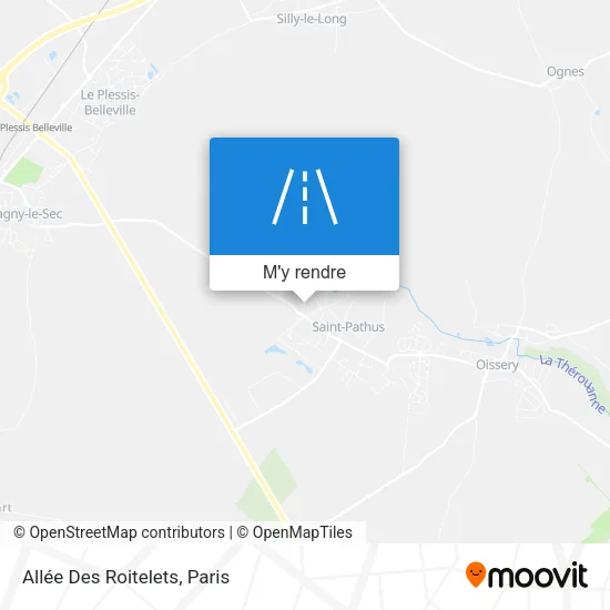Allée Des Roitelets plan