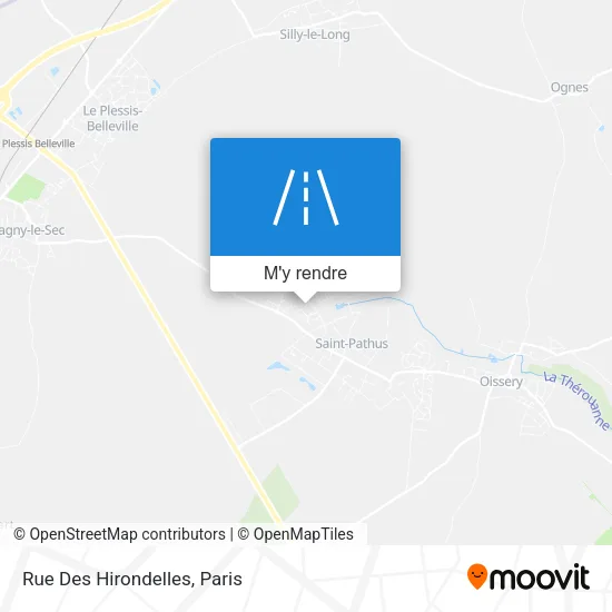 Rue Des Hirondelles plan