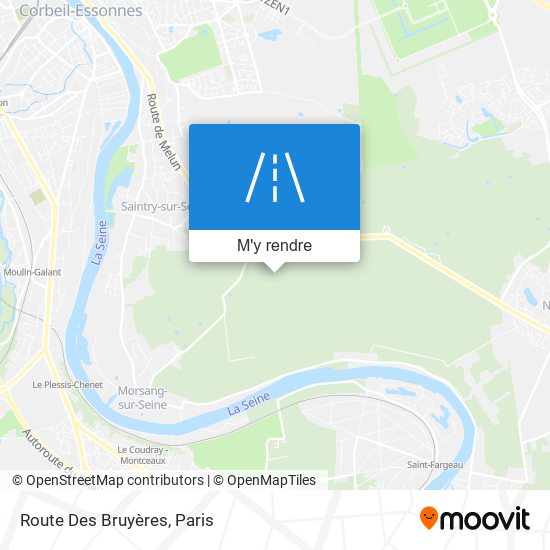 Route Des Bruyères plan