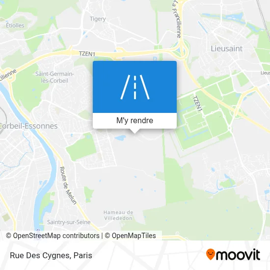 Rue Des Cygnes plan