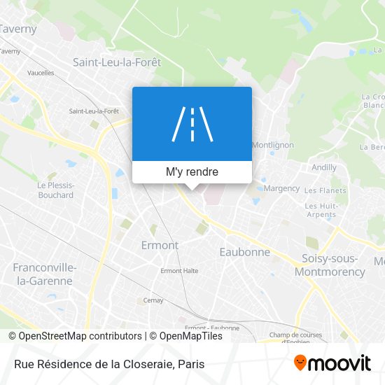 Rue Résidence de la Closeraie plan