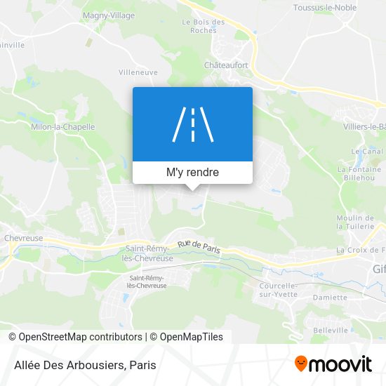 Allée Des Arbousiers plan