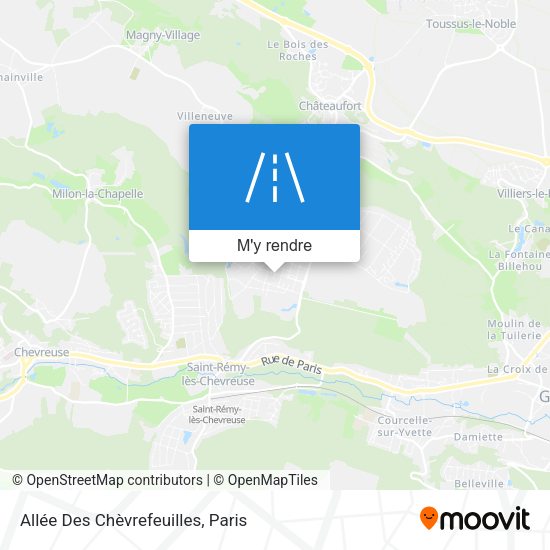 Allée Des Chèvrefeuilles plan