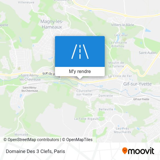 Domaine Des 3 Clefs plan