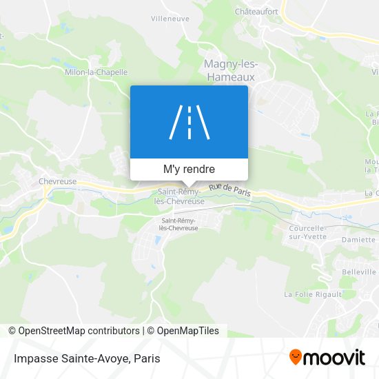Impasse Sainte-Avoye plan