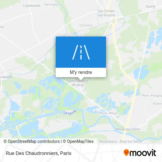 Rue Des Chaudronniers plan