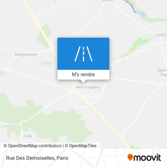 Rue Des Demoiselles plan