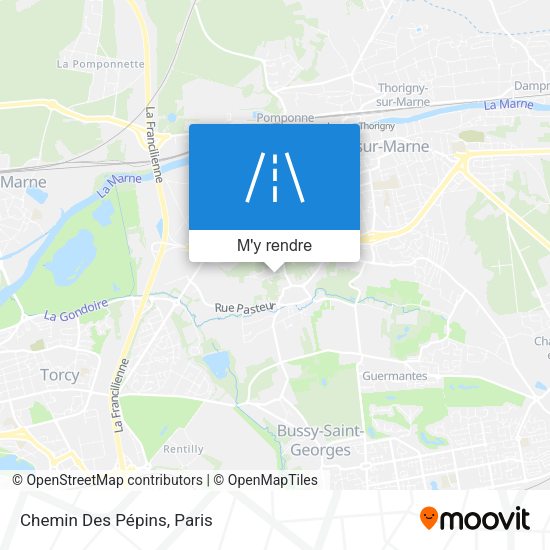Chemin Des Pépins plan