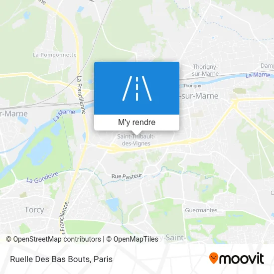 Ruelle Des Bas Bouts plan