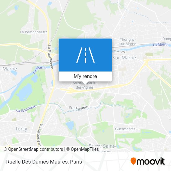 Ruelle Des Dames Maures plan