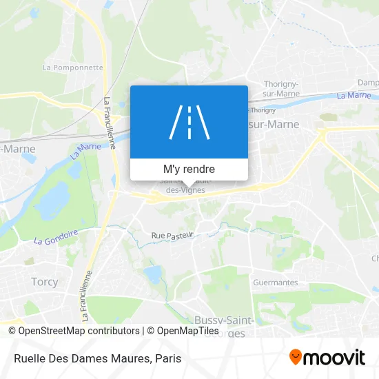 Ruelle Des Dames Maures plan