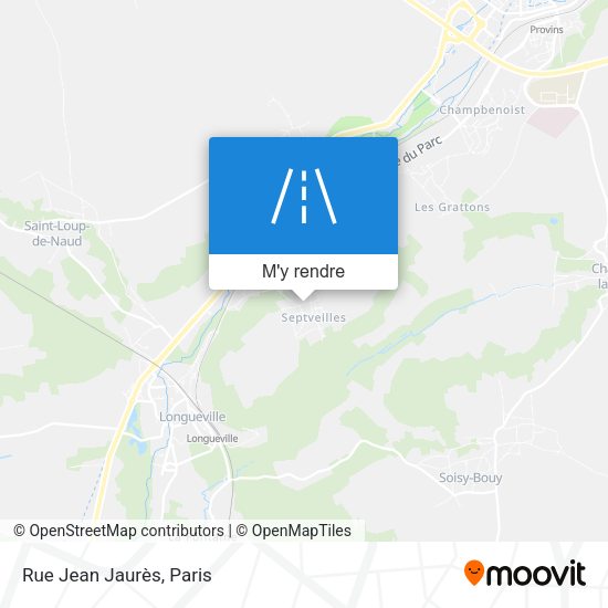 Rue Jean Jaurès plan
