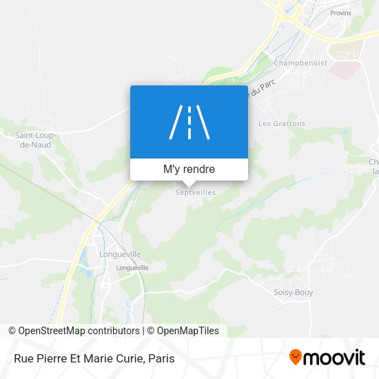 Rue Pierre Et Marie Curie plan