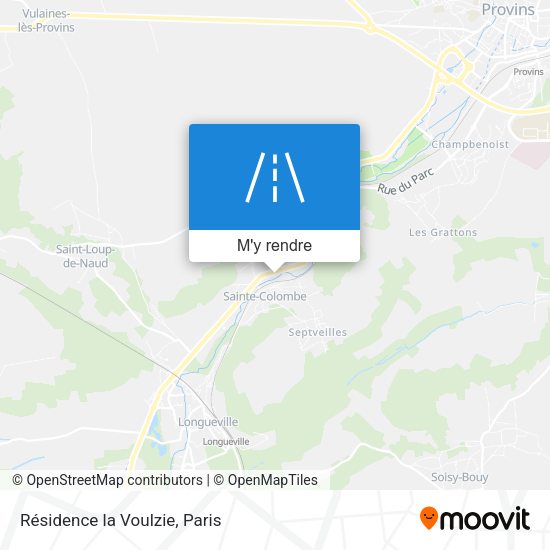 Résidence la Voulzie plan