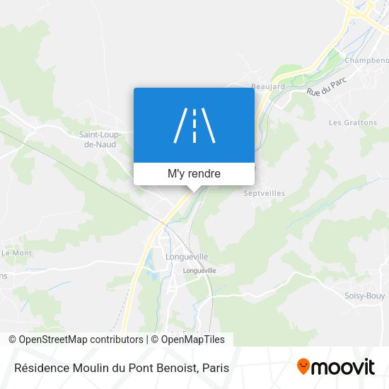 Résidence Moulin du Pont Benoist plan
