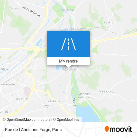 Rue de L'Ancienne Forge plan