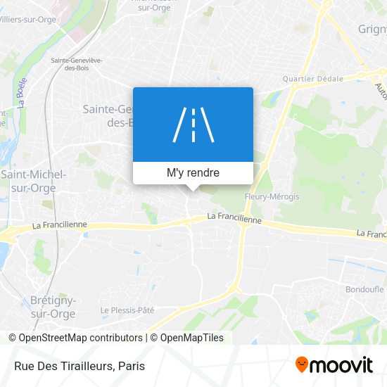 Rue Des Tirailleurs plan