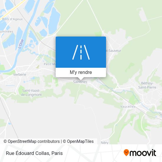 Rue Édouard Collas plan