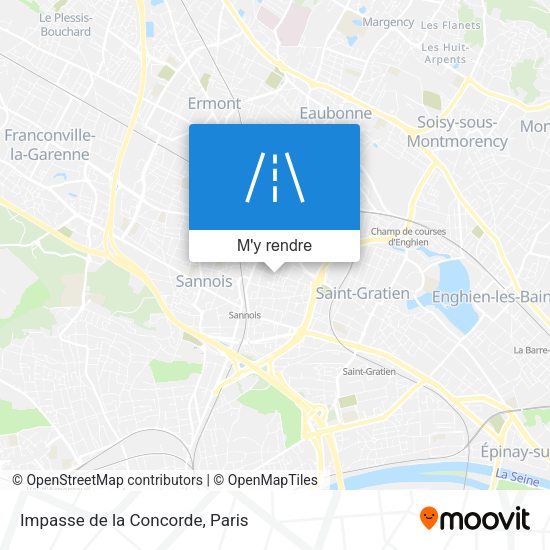 Impasse de la Concorde plan
