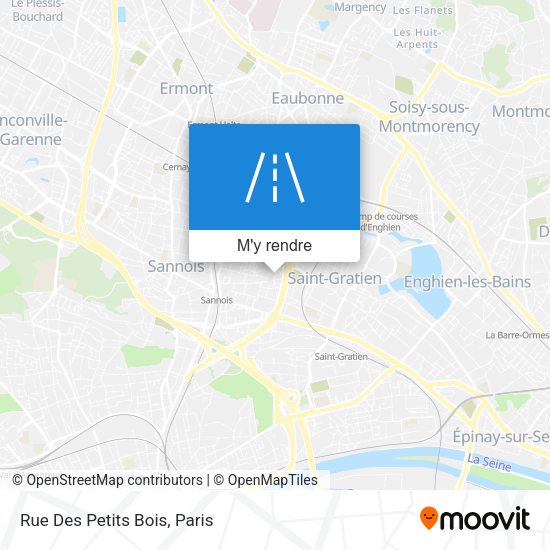 Rue Des Petits Bois plan