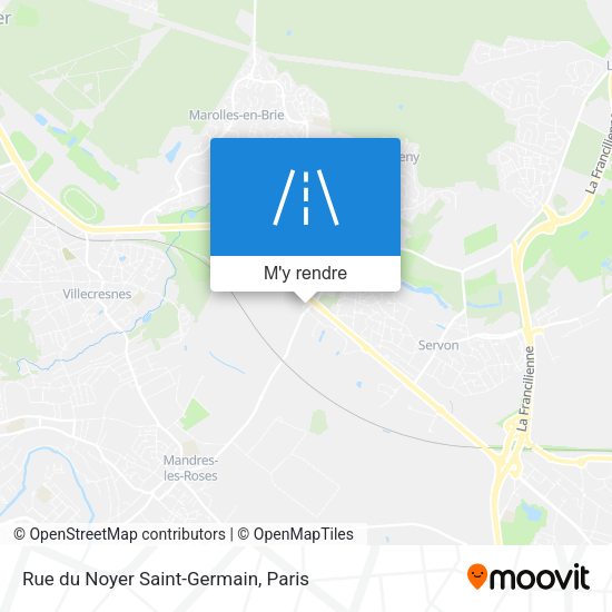 Rue du Noyer Saint-Germain plan