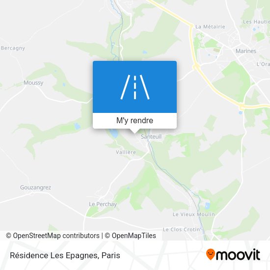 Résidence Les Epagnes plan