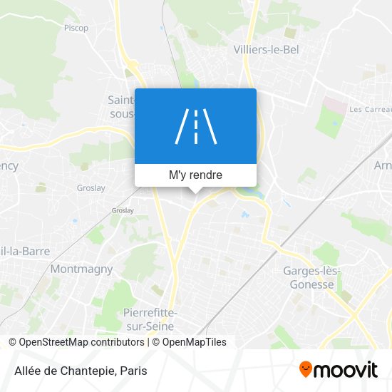 Allée de Chantepie plan