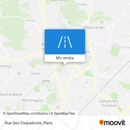 Rue Des Coquelicots plan