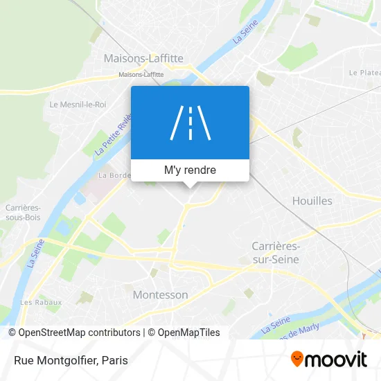 Rue Montgolfier plan