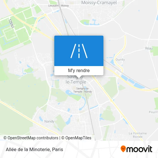 Allée de la Minoterie plan