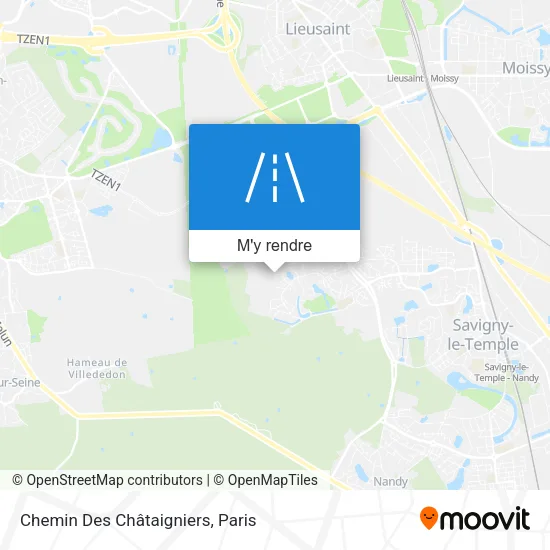 Chemin Des Châtaigniers plan
