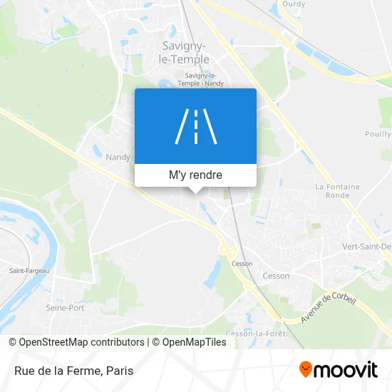 Rue de la Ferme plan