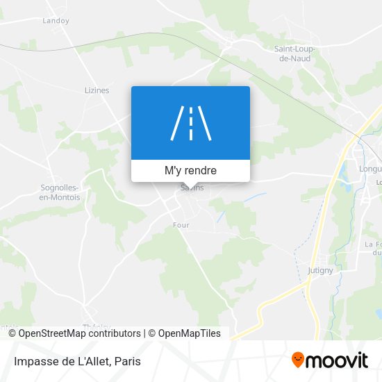 Impasse de L'Allet plan