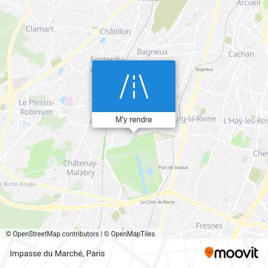 Impasse du Marché plan