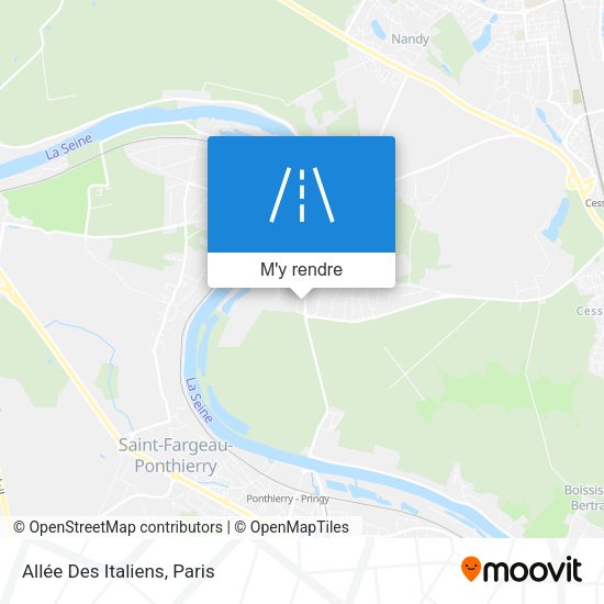 Allée Des Italiens plan
