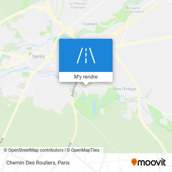 Chemin Des Rouliers plan