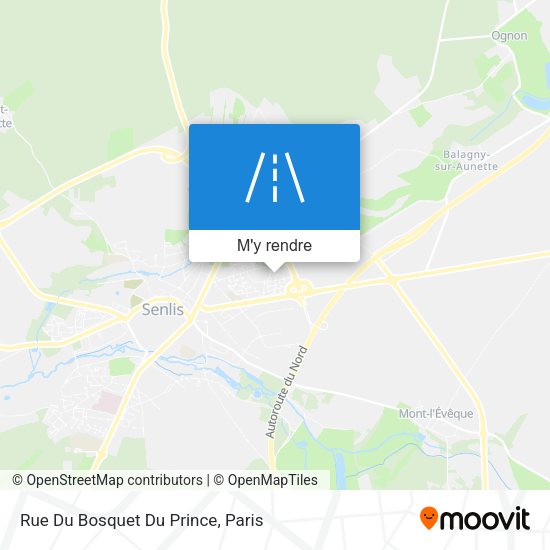 Rue Du Bosquet Du Prince plan
