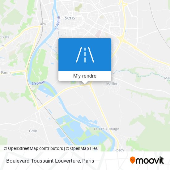 Boulevard Toussaint Louverture plan