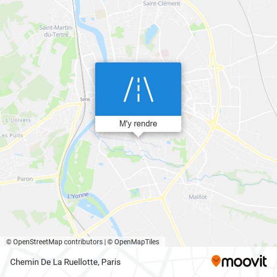 Chemin De La Ruellotte plan
