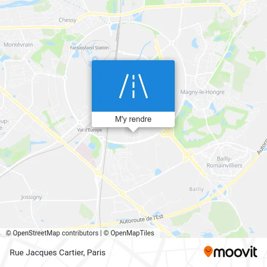 Rue Jacques Cartier plan